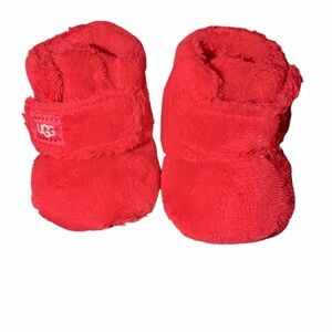 UGG Red Infant Booties 0/1